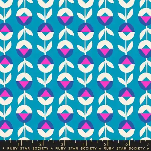 Ruby Star Society Collaborative Collection Eye Candy Flower Cerulan Ab Werk