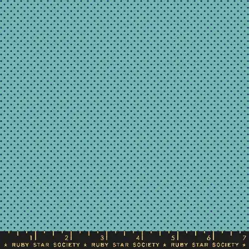 Ruby Star Society Ooh Lucky Lucky by Alexia Marcelle Abegg Mini Dots Turquoise Meistverkauft
