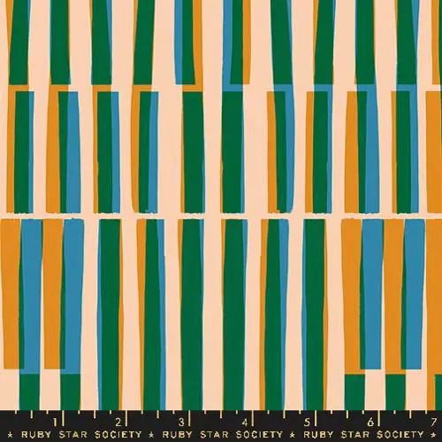 Nur Heute Ruby Star Society Collaboration Geometry Ladders Turmeric