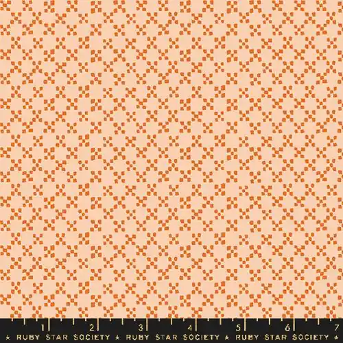 Ruby Star Society Collaboration Geometry Tiles Creamsicle Neu