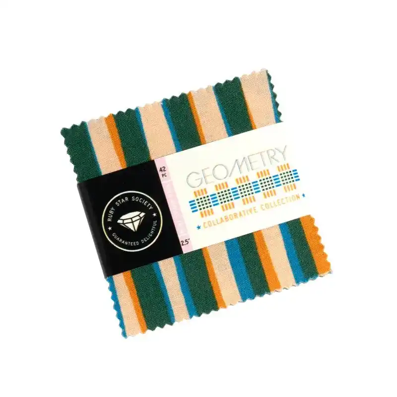 Sale Ruby Star Society Mini Charmpack Geometry