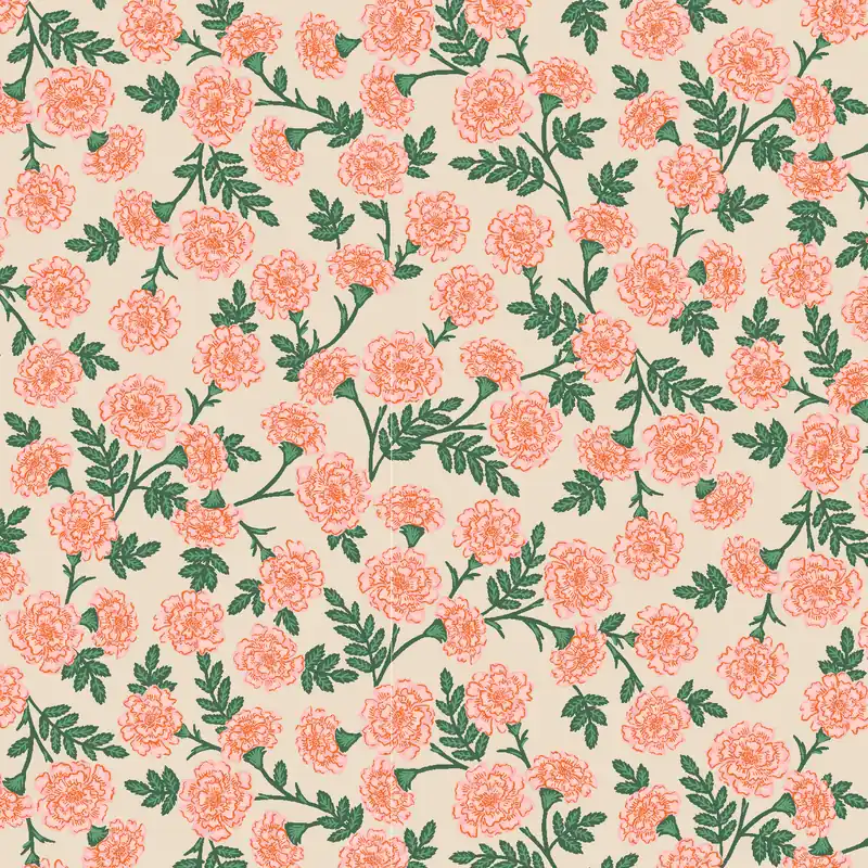 Online Kaufen Cotton and Steel RIfle Paper Bramble Dianthus Blush