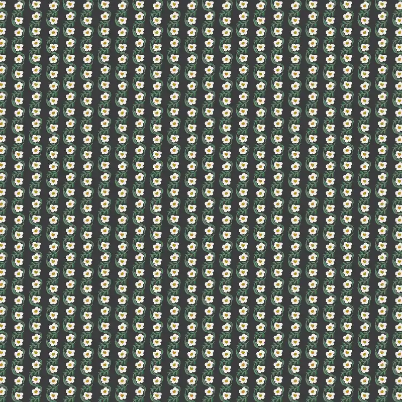 Cotton and Steel RIfle Paper Bramble Messina Stripe Black Metallic Markenprodukt