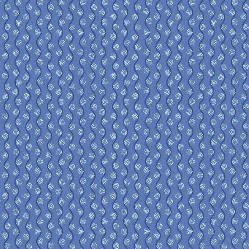 Abverkauf Cotton and Steel Rifle Paper Curio Thistle blue