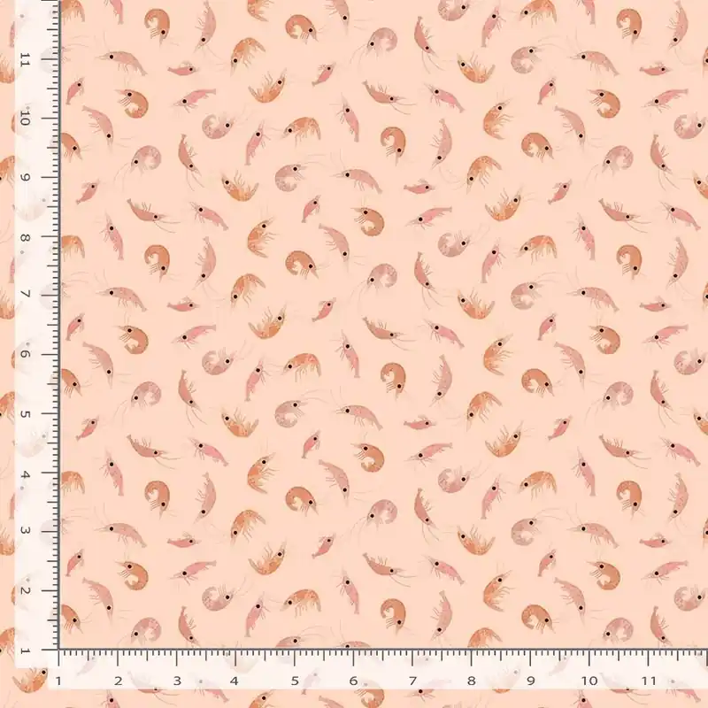 Dear Stella Fabrics Paint Love Studio Beyond the Sea Shrimply the Best Bellini Sofort Bestellen