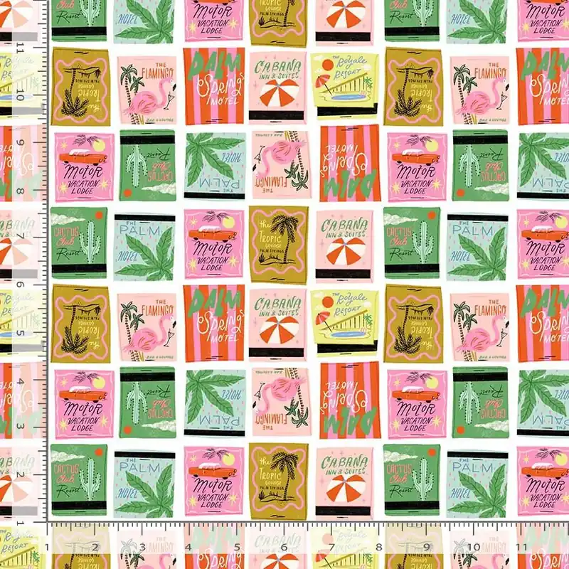 Im Trend Dear Stella Fabrics Paradise Royale Faye Guanipa Let’s get Lit Multi