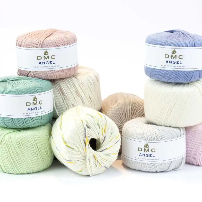 DMC Angel – edles Garn aus 80 % Viskose & 20 % Wolle Günstig