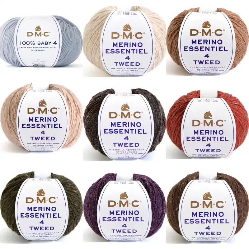 Kostenfreie Lieferung DMC Merino Essentiel Tweed – Garn