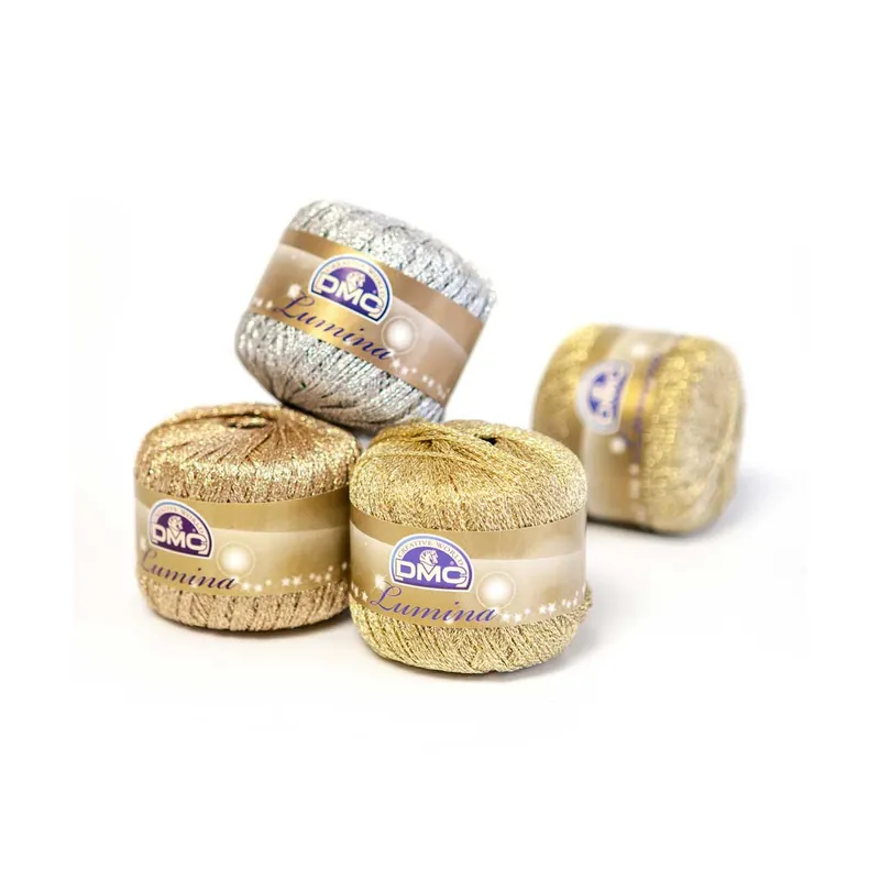 Ausverkauf Lumina Metallic Garn (20g/150m) – Viskose & SINFLEX® Glanzgarn