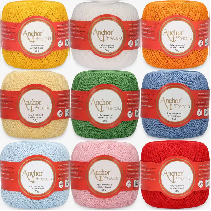 Anchor Freccia 25 – Extra feines Baumwollgarn für filigranes Häkeln Ausverkauf
