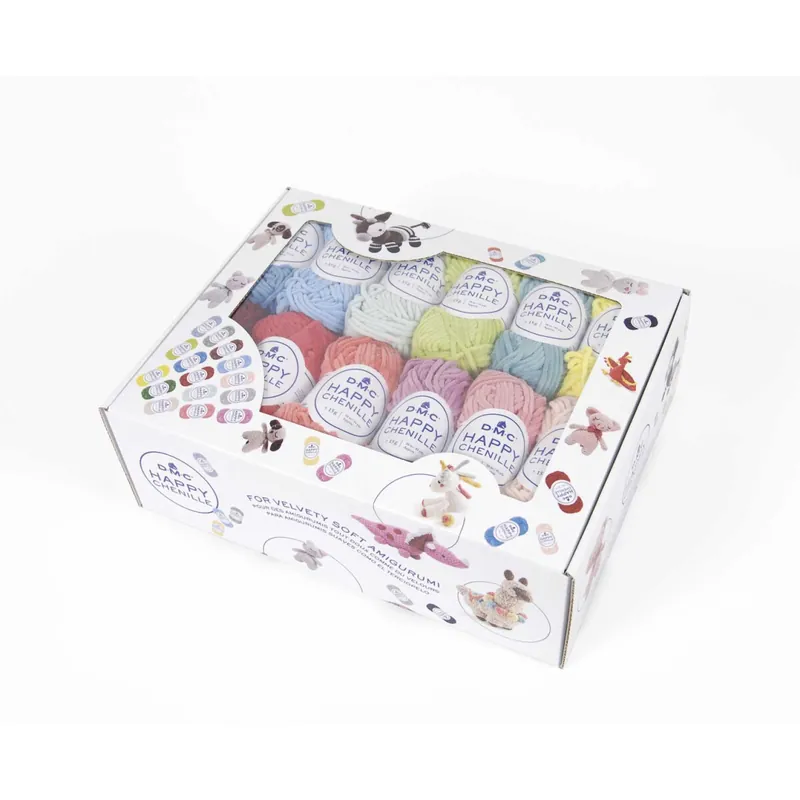 Günstig DMC Pack Happy Chenille – komplette Farbkollektion