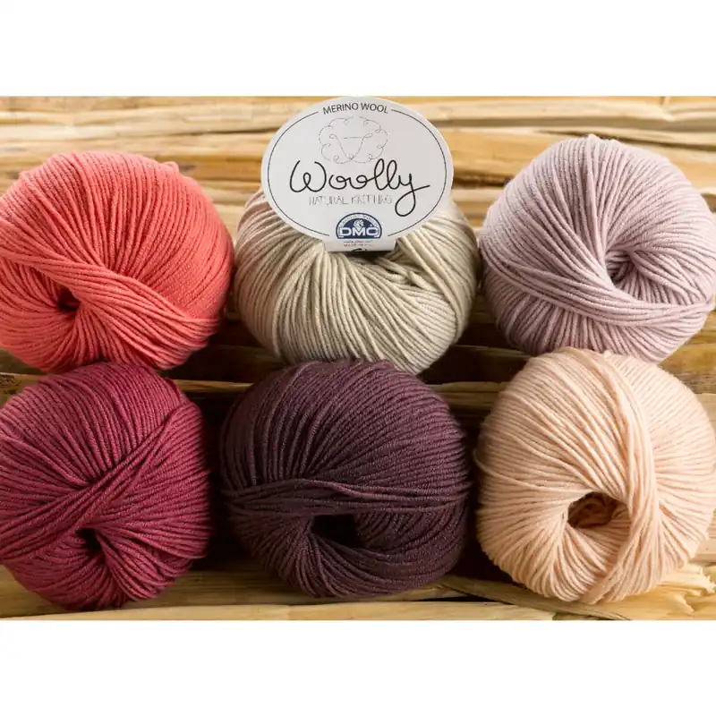 Sonderangebot DMC Wolle „Woolly“ Merinowolle – 100% Wolle aus Australien