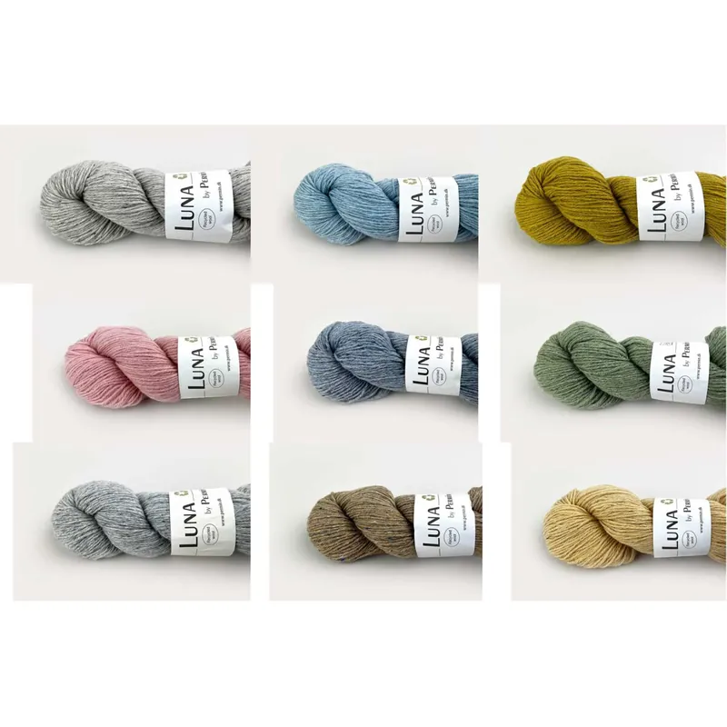 Luna by Permin – 100% Recycelte Schurwolle (Mulesing-frei & Öko-Tex) Geld-Zurück-Garantie