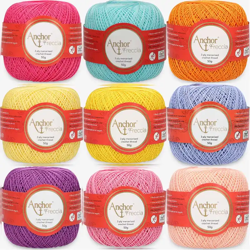 Anchor Freccia 12 – Feines Baumwollgarn für filigranes Häkeln Jetzt Bestellen