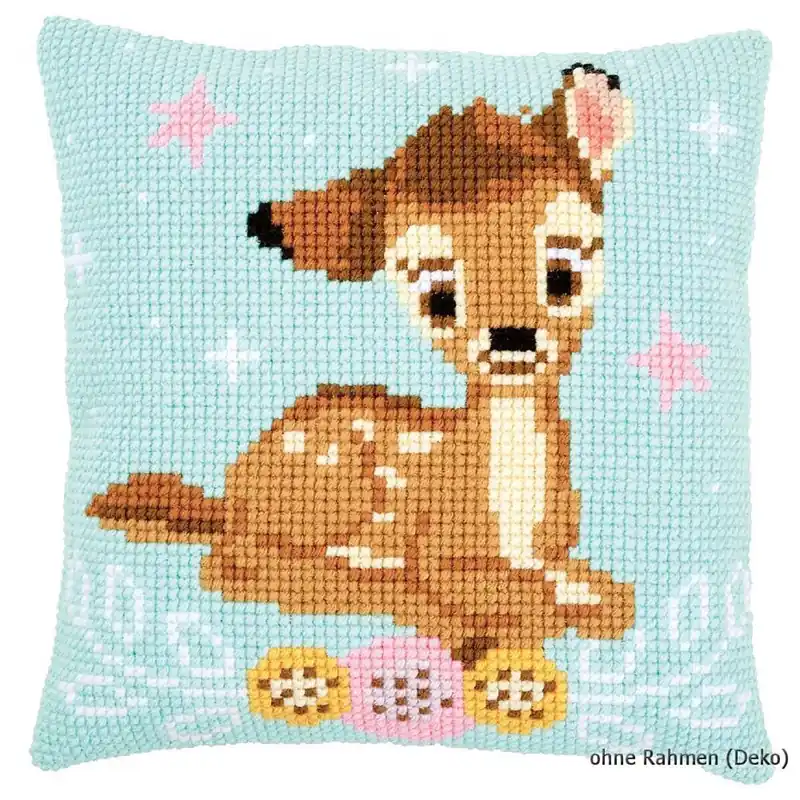 Vervaco Kreuzstichkissen Disney Bambi Limited Edition