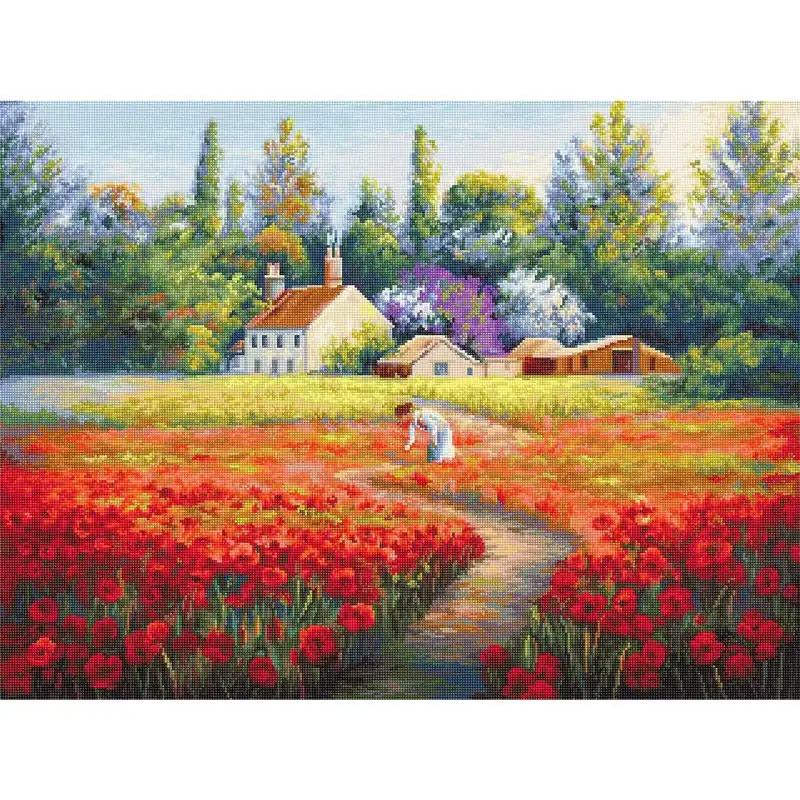 Jetzt Bestellen Auslaufmodell Luca-S Gobelin Set „Unvergessliche“, Zählmuster, 32x24cm