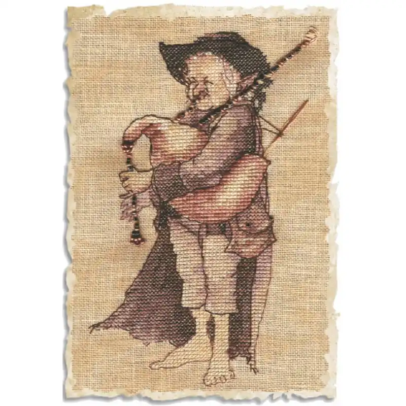 Nimue Kreuzstich Papier-Zählvorlage „Biniou“, 60G Großhandel