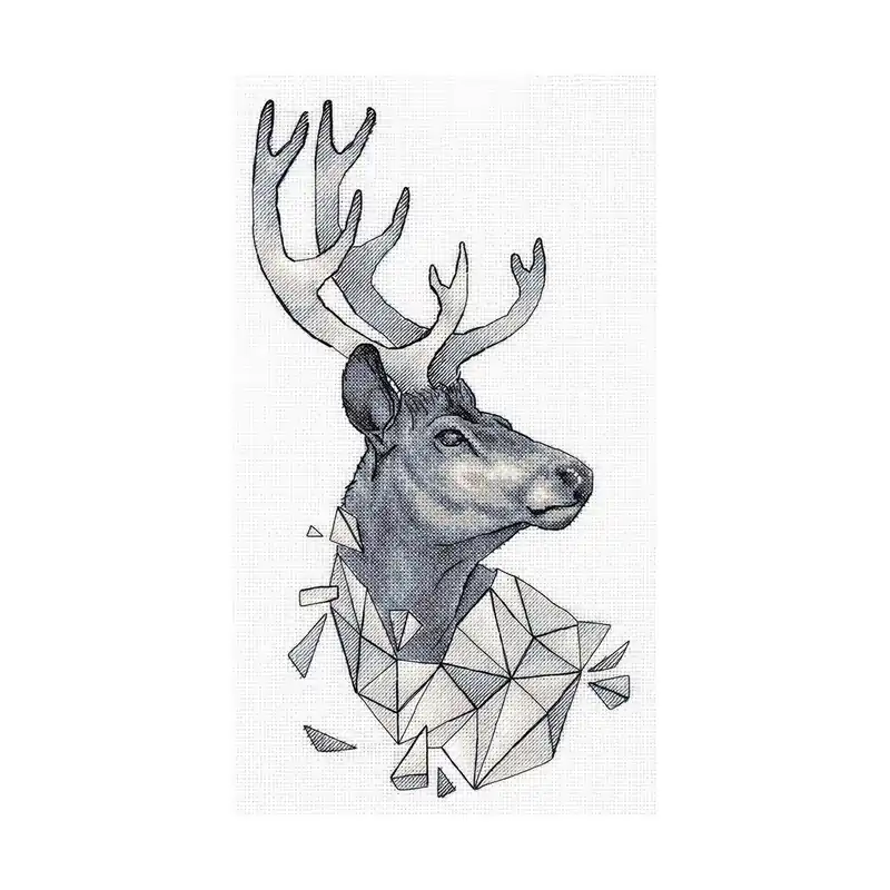 Panna Kreuzstichset „Geometrie. Hirsch“ 21.5×36.5cm, Zählmuster Gleich Bestellen
