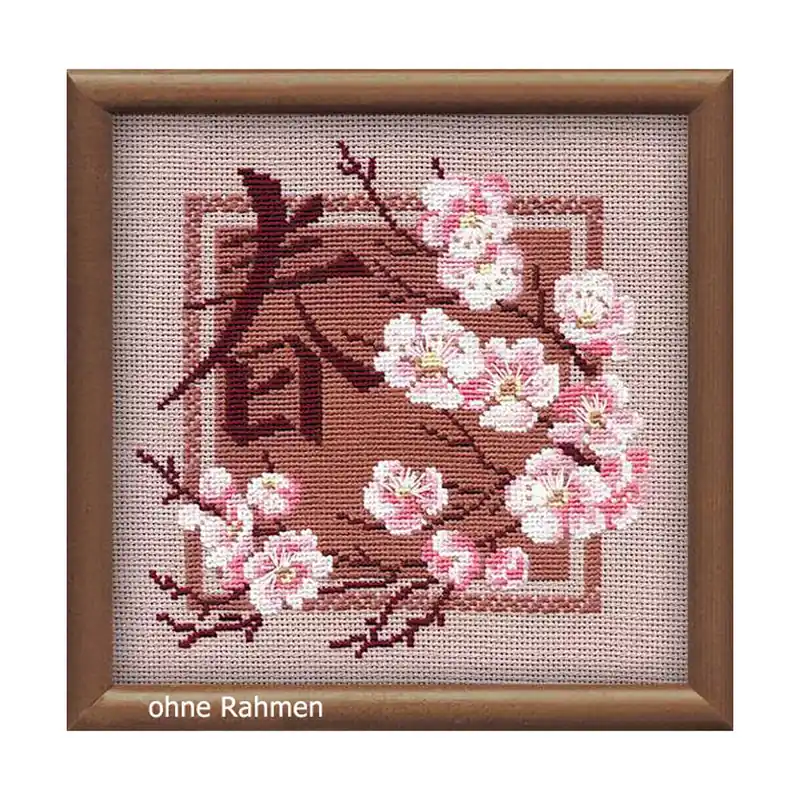 Riolis Kreuzstich-Set „Frühling“, Zählmuster Abverkauf