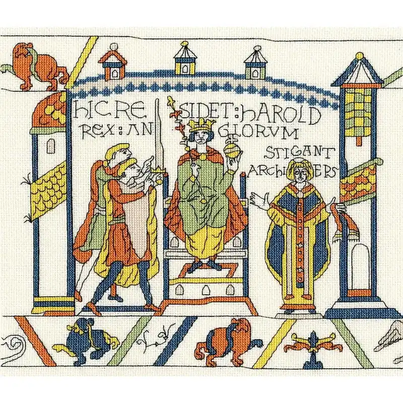 Bothy Threads Kreuzstich-Set „Die Krönung“, 30x26cm, XBT1, Zählmuster Aktuell