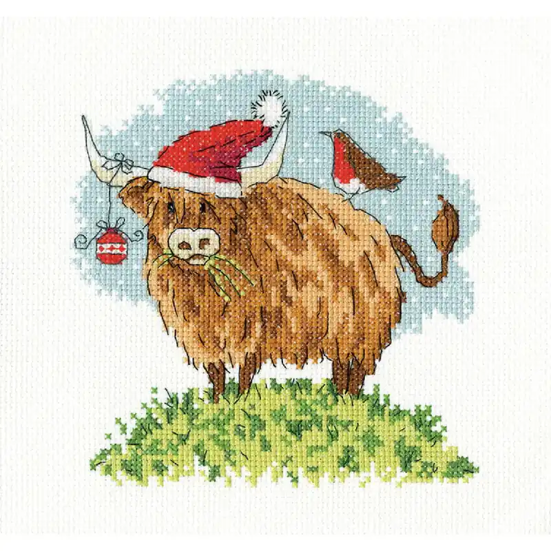 Garantierte Lieferung Heritage Kreuzstich Stickpackung Aida „Hattie (A)“, Zählmuster, KCHT1842-A, 14,5×14,5cm