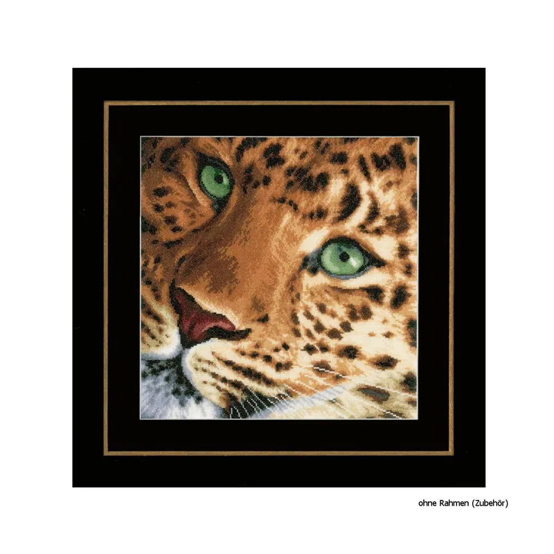 Lanarte Kreuzstichset „Leopard“, Zählmuster Saisonangebot