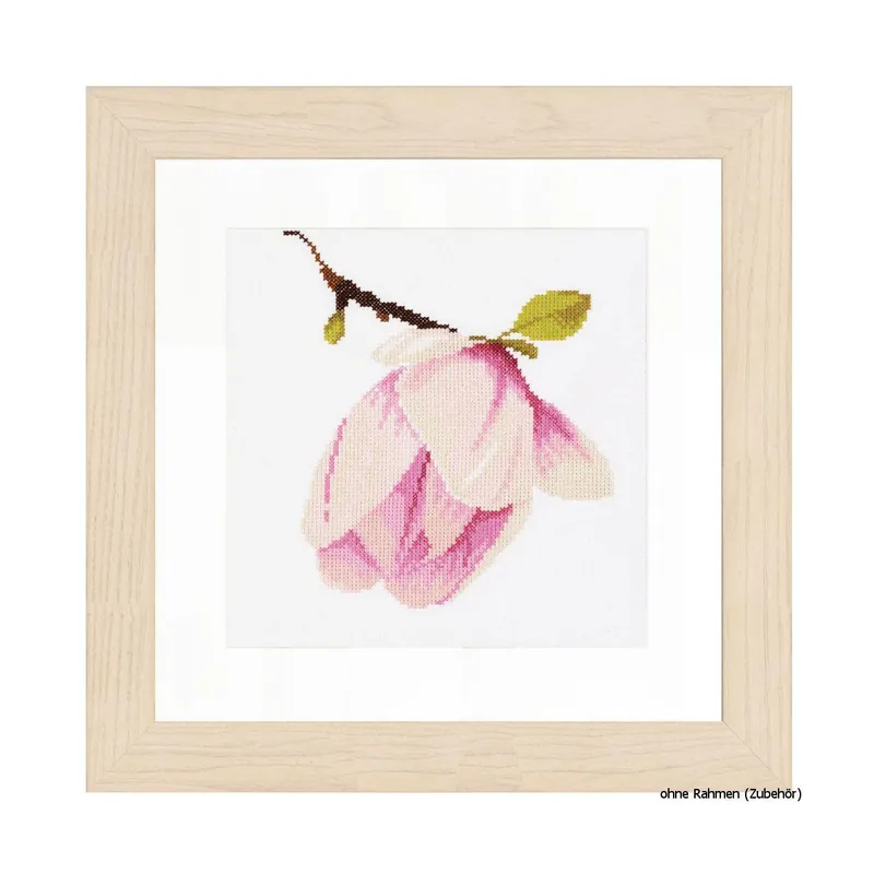 Lanarte Kreuzstichset „Magnolienblüte“, Zählmuster Top-Seller