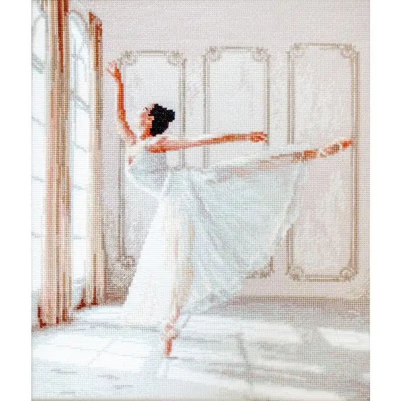Letistitch Kreuzstich Set „Ballerina I“; Zählmuster, 26,5x32cm Sofort Bestellen