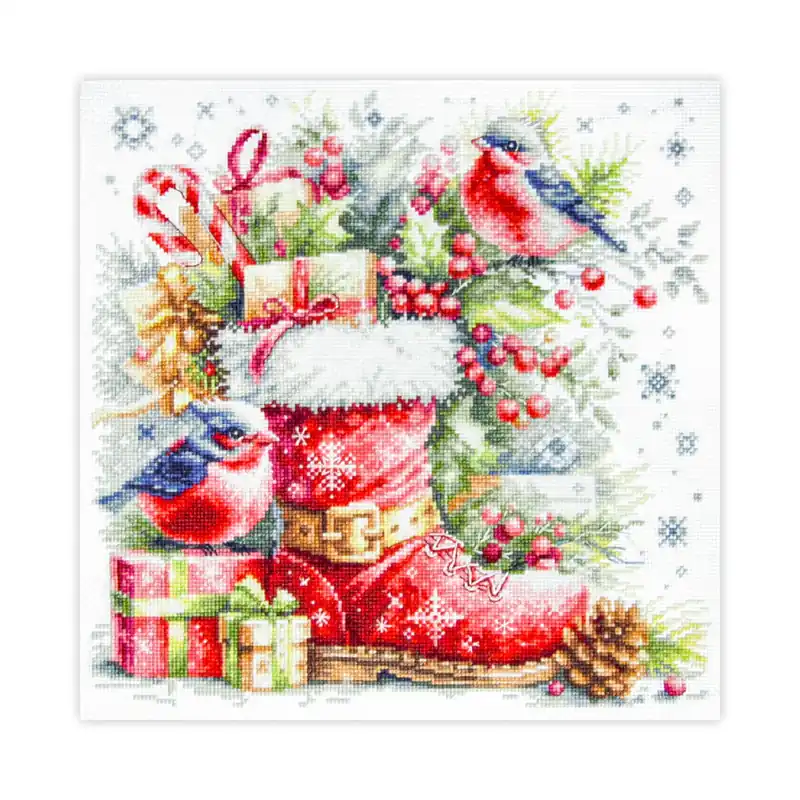 Magic Needle Kreuzstich Stickpackung „Eine geschätzte Tradition“, Zählmuster, 26x26cm Bestseller