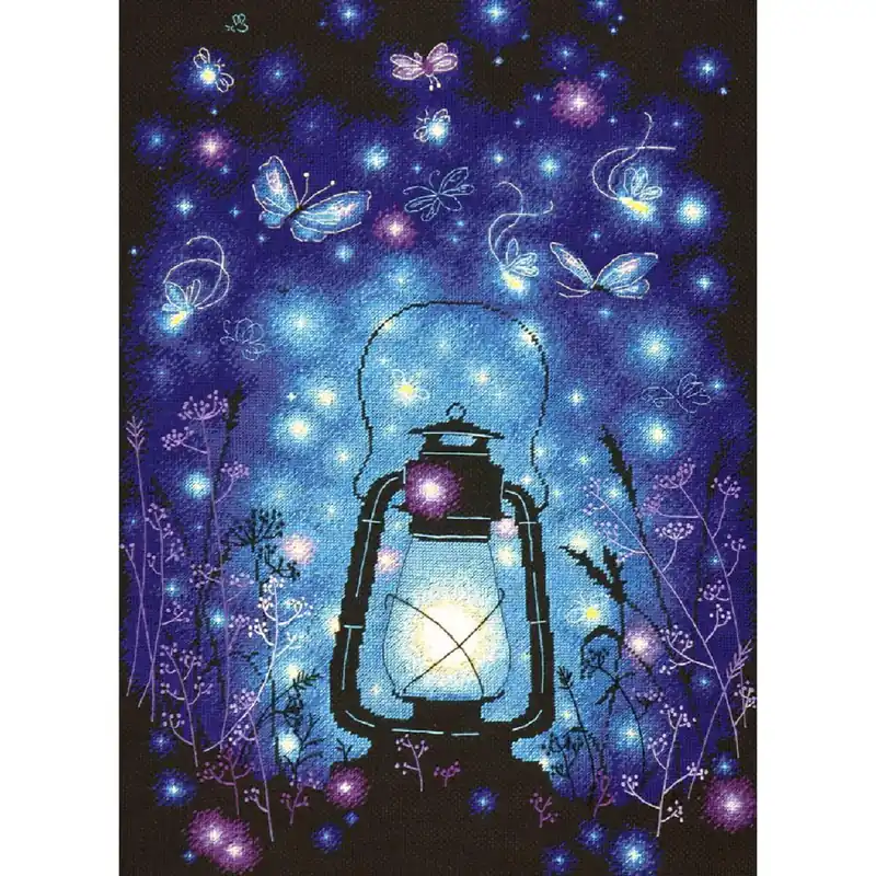 Saisonangebot Magic Needle Zweigart Edition Kreuzstich Set „Magisches Licht“, Zählmuster, 35x51cm