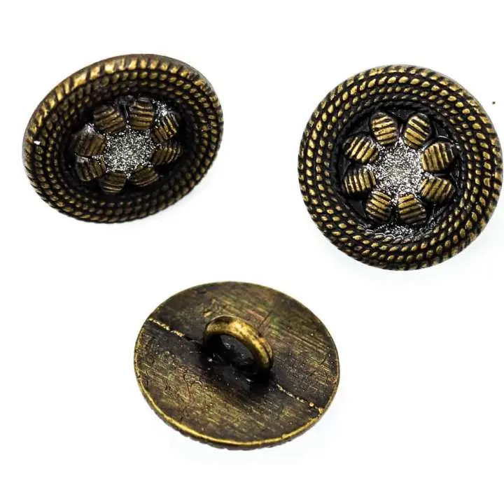 Geld-Zurück-Garantie Trachten Knopf Blumen tk-108m