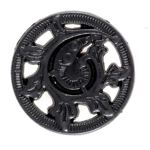 Meistverkauft Knopf mit Ornament TK-114