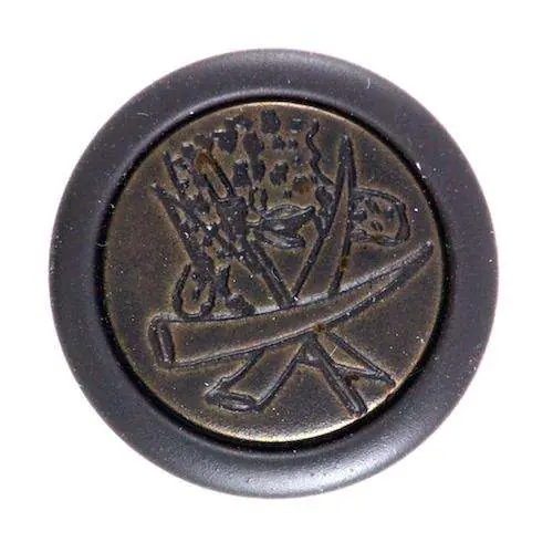 Mengenrabatt Knopf mit Metalleinsatz TK-156