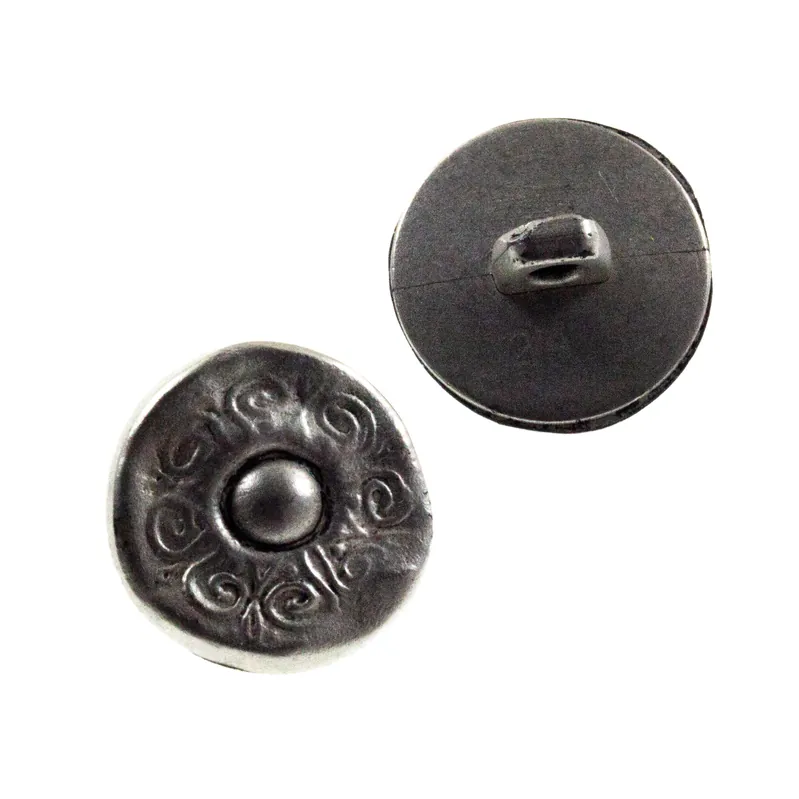 Trachten Knopf Hut Form Muster TK-33-silber Bestseller