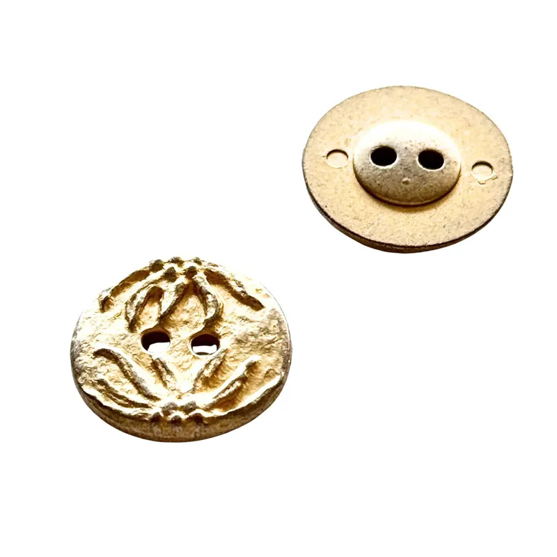 Billig Trachten Knopf Edelweiß TK-36-gold