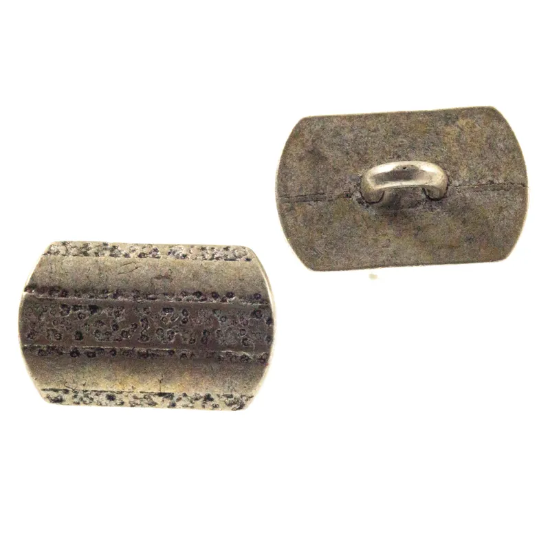 Trachten Knebel Knopf Streifen Muster tk-4-silber-gold Mega-Angebot