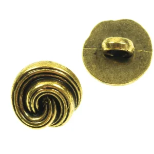 Neue Ware Trachten Knopf Knoten tk-59-altgold