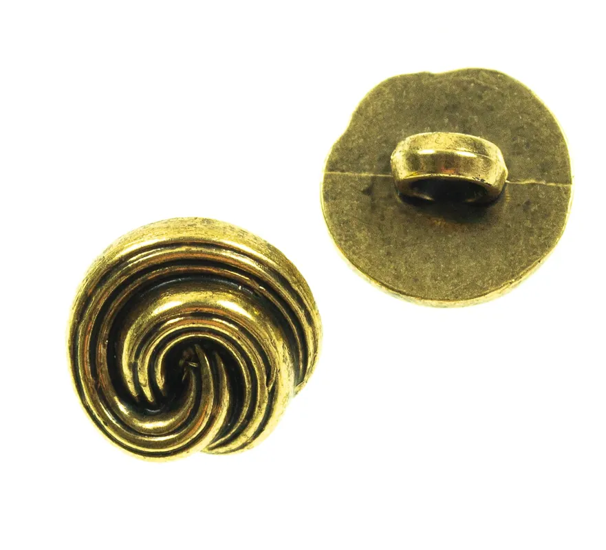 Neue Ware Trachten Knopf Knoten tk-59-altgold