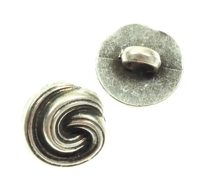 Trachten Knopf Knoten tk-59-altsilber Handgefertigt