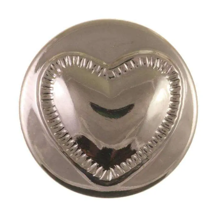 Edle Trachten Knopf mit Herz TK-63 Kostenloser Versand