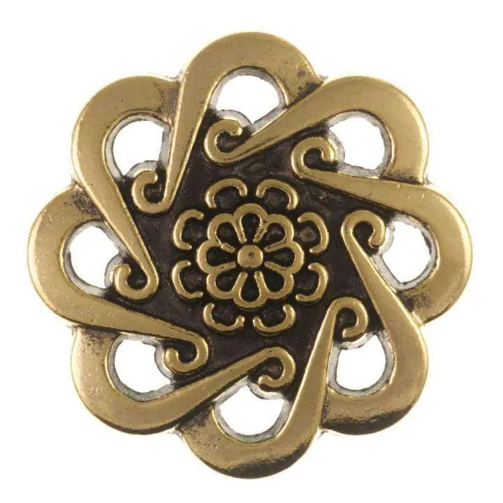 Letzte Chance Trachten Knopf Blütenform TK-65