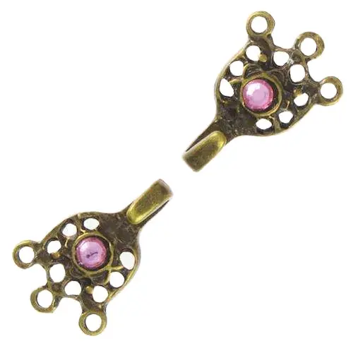 Miederhaken TS-11 li.rose altgold Neu Im Sortiment