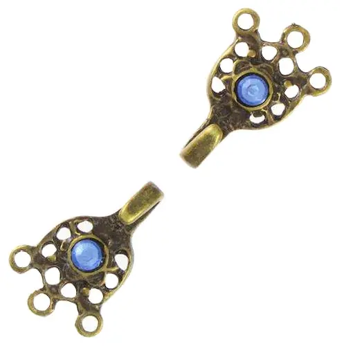 Miederhaken TS-11 li.saphire altgold Letzte Chance