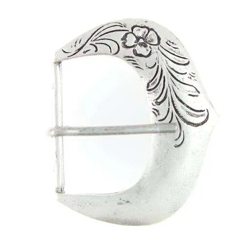 Heißes Angebot Gürtelschnalle mit Blumenranken TS-28s