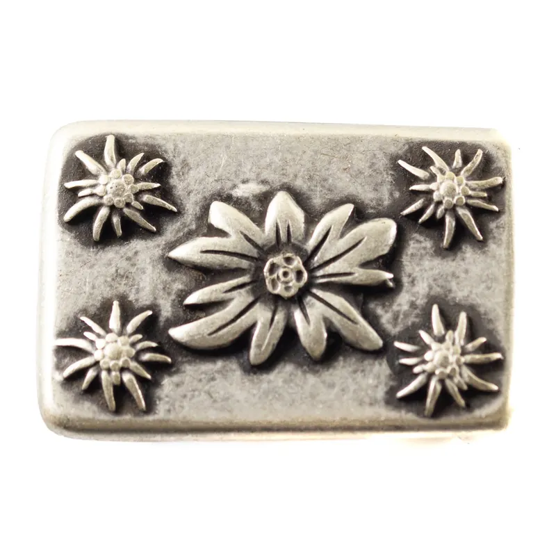 Sichere Zahlung Gürtelschnalle Edelweiß TS-61as