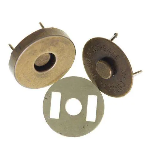 Neue Ware Taschen Magnetverschluss TV-9 altgold 14