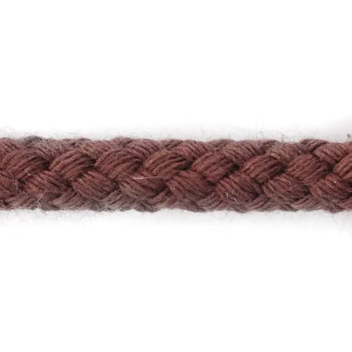 Versand Am Gleichen Tag Kordeln Baumwolle rot braun col-10