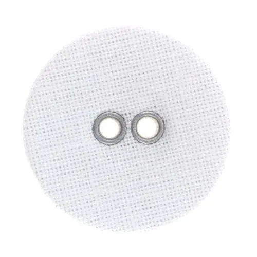 Kostenloser Rückversand Wäscheknopf mit Leinenüberzug WK-1