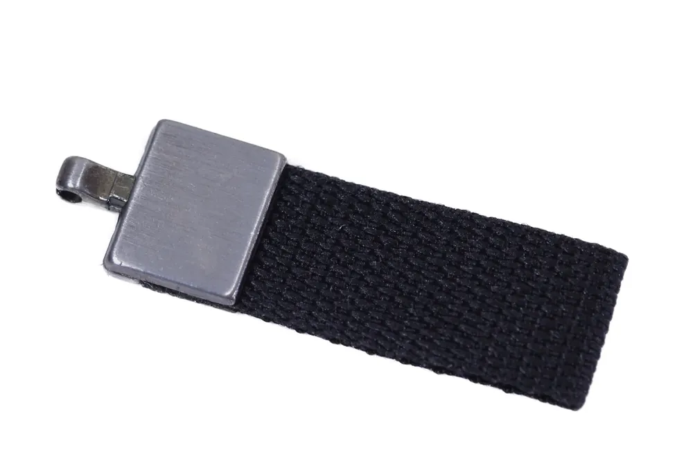 Zipper Anhänger Gurtband schwarz zip-2sch Begrenztes Angebot