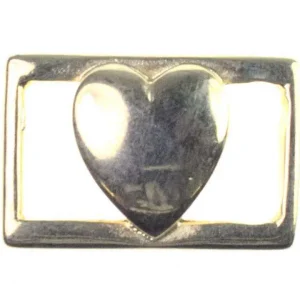 Gürtelschnallen Zierteil Herz Markenprodukt